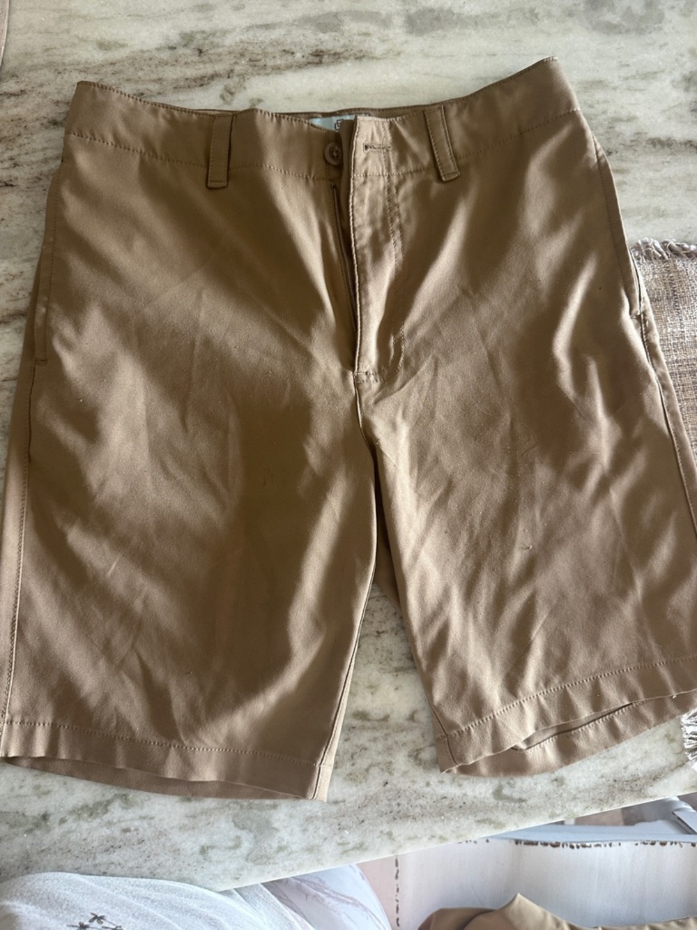 Class Club Boys' Khaki/Tan Skort - Brown